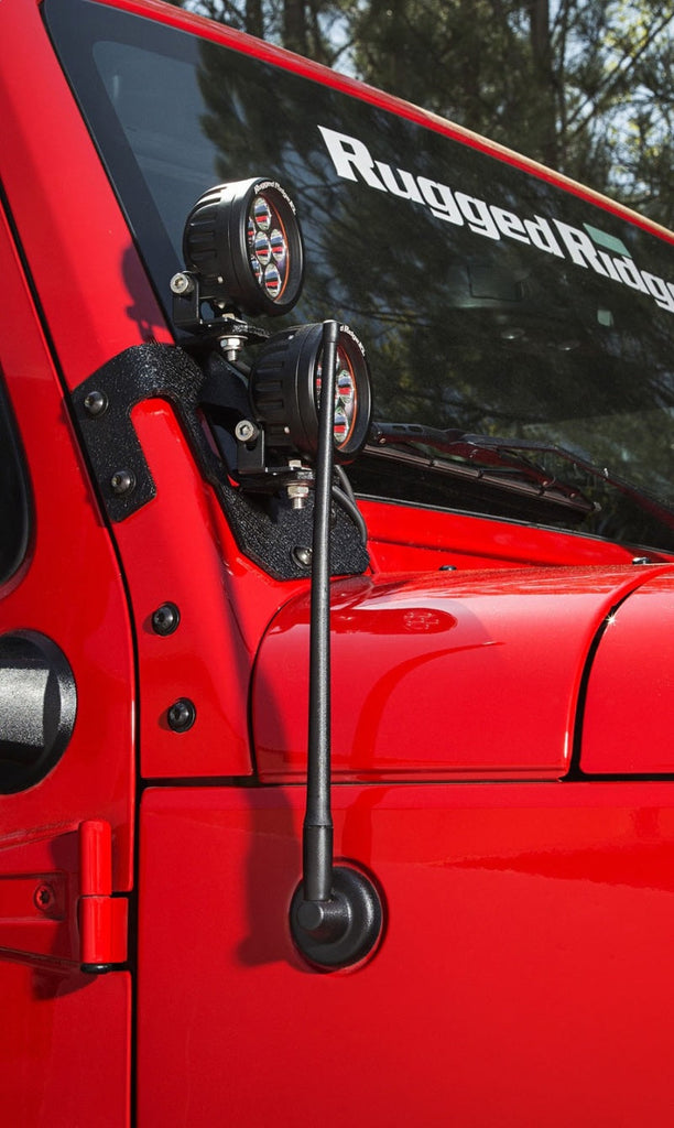 Rugged Ridge Antenna Reflex 13in 07-20 Jeep JK/JL/JT - Black Ops Auto Works