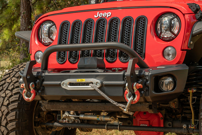 Rugged Ridge Arcus Front Bumper Set W/ Overrider 2018 Jeep Wrangler JK Rugged Ridge RUG11549.13
