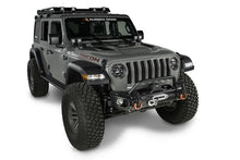 Load image into Gallery viewer, Rugged Ridge Arcus Front Bumper Tube Overrider Black 18-20 Jeep Wrangler JL - Black Ops Auto Works