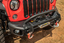 Load image into Gallery viewer, Rugged Ridge Arcus Front Bumper Tube Overrider Black JK - Black Ops Auto Works