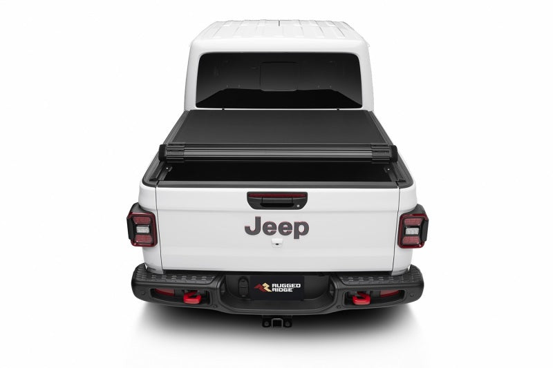Rugged Ridge Armis Hard Rolling Bed Cover 2020 Gladiator JT - Black Ops Auto Works