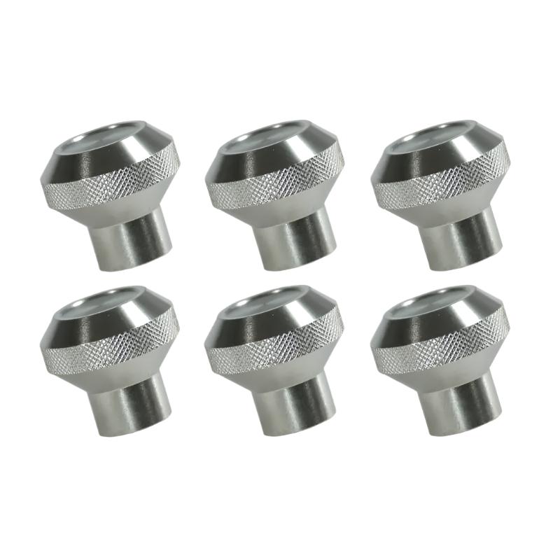 Rugged Ridge Billet Alum Dash Knob Set Alum 76-86 Jeep CJ - Black Ops Auto Works