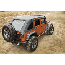 Load image into Gallery viewer, Rugged Ridge Bowless Soft Top Black Diamond 4-Door 07-18 Jeep Wrangler JK - Black Ops Auto Works