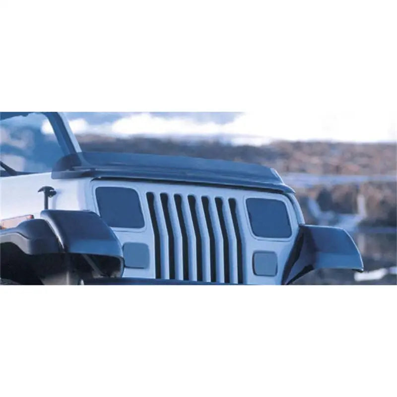 Rugged Ridge Bug Deflector Smoke 87-06 Jeep Wrangler – Black Ops Auto Works