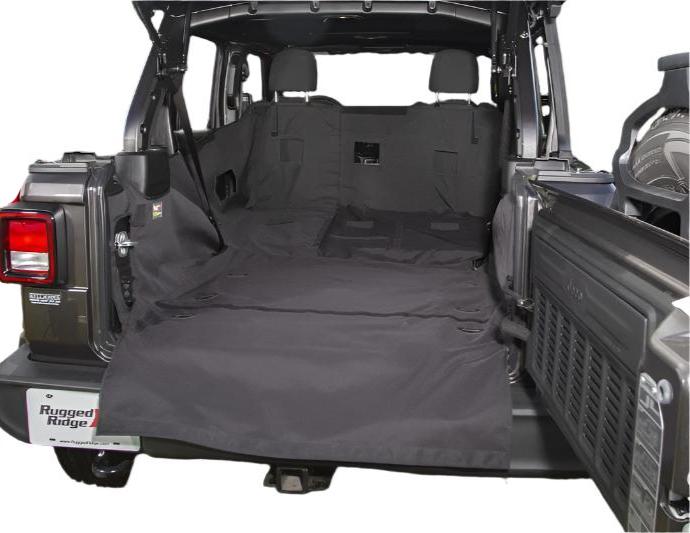 Rugged Ridge C3 Cargo Cover 18-22 Jeep Wrangler JL 4dr (Excl. 4XE Models) - Black Ops Auto Works