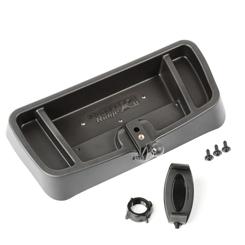 Rugged Ridge Dash Multi-Mount W/Phone Holder 97-06 Jeep Wrangler - Black Ops Auto Works