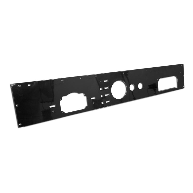 Rugged Ridge Dash Panel Pre-Cut Holes Black 76-86 Jeep CJ - Black Ops Auto Works