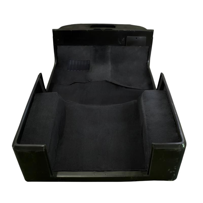 Rugged Ridge Deluxe Carpet Kit Adhesive Black 76-95 Jeep CJ / Jeep Wrangler M - Black Ops Auto Works