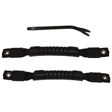 Load image into Gallery viewer, Rugged Ridge Door Pull Straps Black 97-06 Jeep Wrangler - Black Ops Auto Works