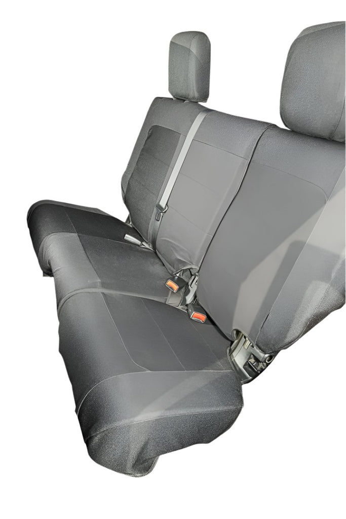 Rugged Ridge E-Ballistic Seat Cover Rear Black 07-10 JK 4Dr - Black Ops Auto Works