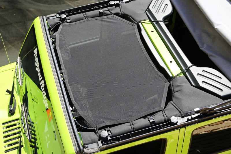 Rugged Ridge Eclipse Sun Shade Front 07-18 Jeep Wrangler JK - Black Ops Auto Works