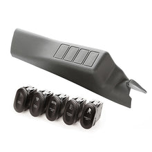 Load image into Gallery viewer, Rugged Ridge Etched A-Pillar 4 Switch Pod Kit LHD 11-18 JK - Black Ops Auto Works