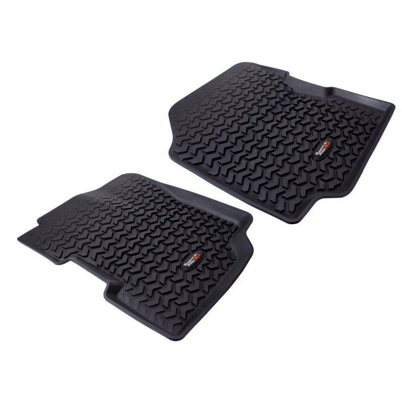 Rugged Ridge Floor Liner Front Black 1976-1983 Jeep CJ-5 - Black Ops Auto Works