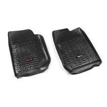 Load image into Gallery viewer, Rugged Ridge Floor Liner Front Black 2007-2018 Jeep Wrangler Unlimited JK 4 Dr - Black Ops Auto Works