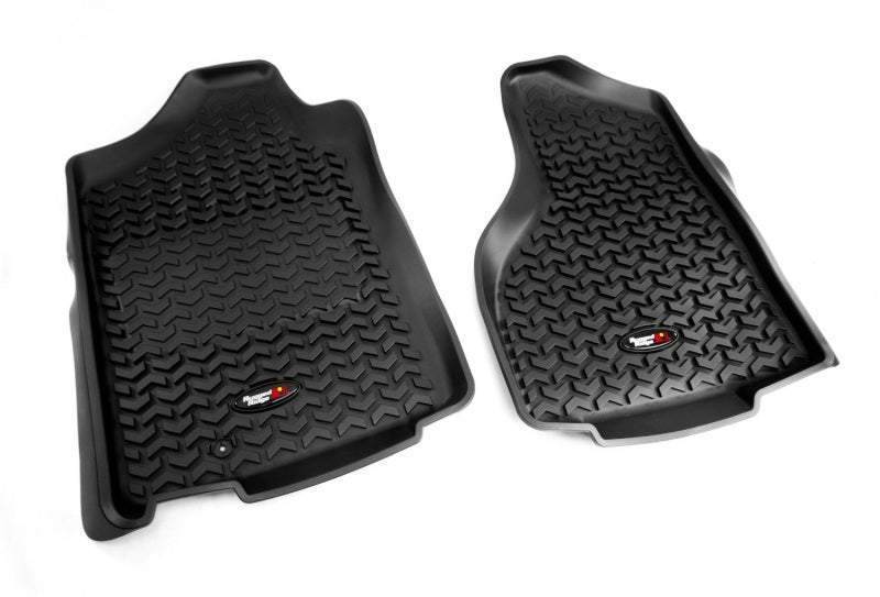 Rugged Ridge Floor Liner Front Black 2012-2016 Ford F-250 / F-350 Regular / Extended - Black Ops Auto Works