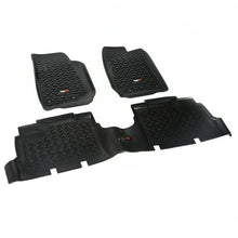 Load image into Gallery viewer, Rugged Ridge Floor Liner Front/Rear Black 2007-2018 Jeep Wrangler JK 4 Dr - Black Ops Auto Works