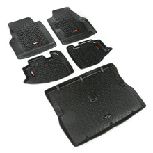 Load image into Gallery viewer, Rugged Ridge Floor Liner Front/Rear/Cargo Black 1997-2006 Jeep Wrangler TJ - Black Ops Auto Works
