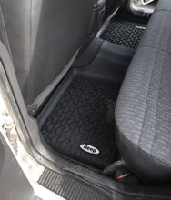 Load image into Gallery viewer, Rugged Ridge Floor Liner Rear Black 1984-2001 Jeep Logo Cherokee XJ - Black Ops Auto Works