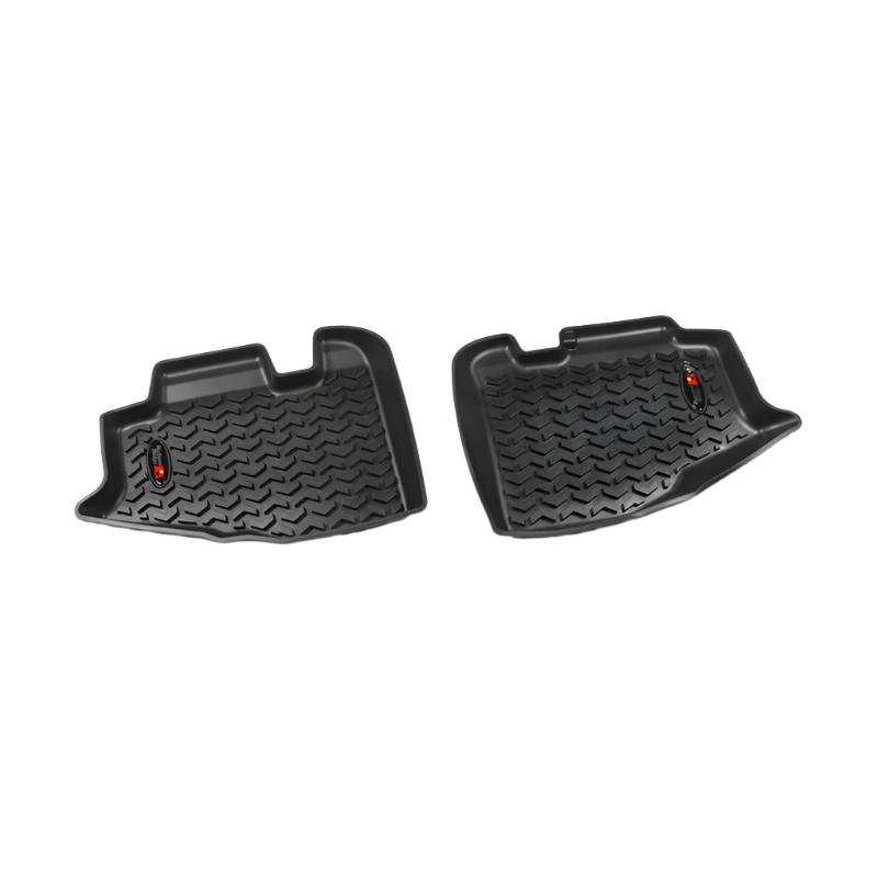 Rugged Ridge Floor Liner Rear Black 1997-2006 Jeep Wrangler TJ / LJ - Black Ops Auto Works
