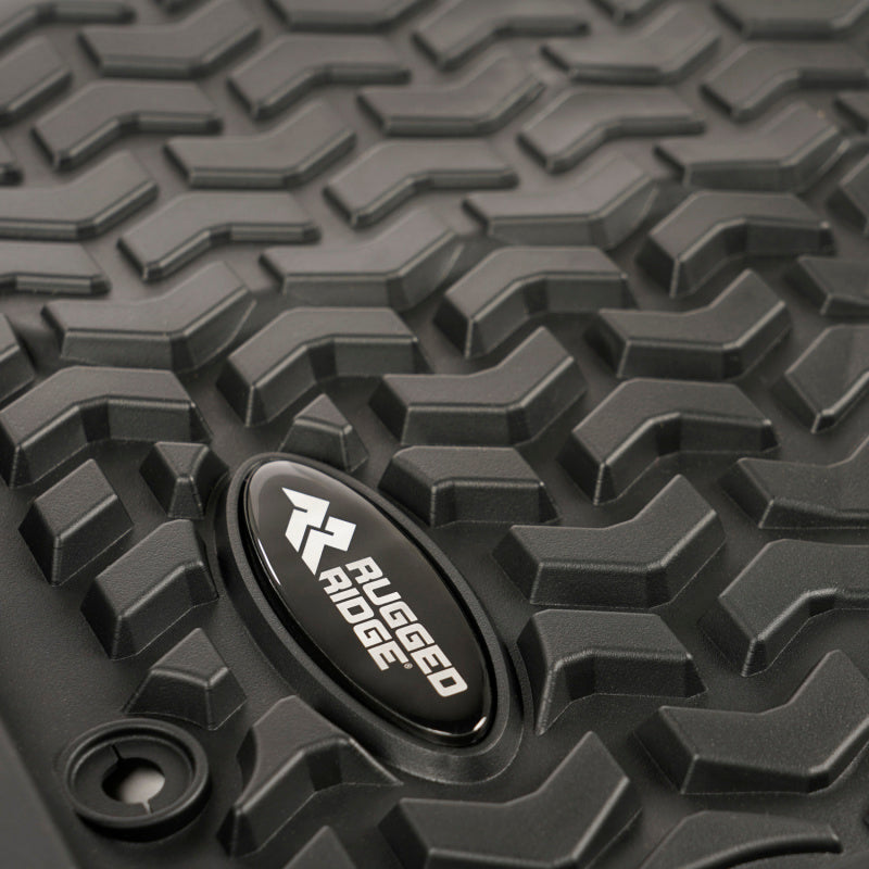 Rugged Ridge Floor Liner Set Front Pair Black 19 RAM 1500 - Black Ops Auto Works