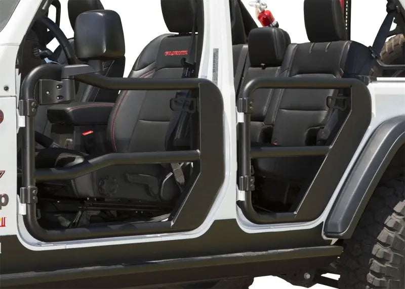 Rugged Ridge Fortis Front Tube Doors 18-20 Jeep JL / 2020 JT - Black Ops Auto Works