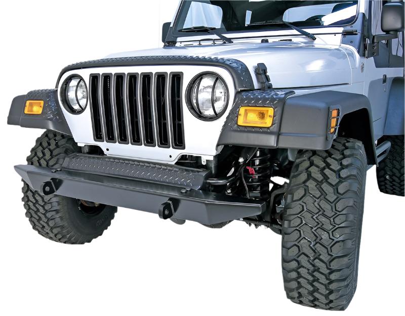 Rugged Ridge Front Fender Guards Body Armor 97-06 Jeep Wrangler - Black Ops Auto Works