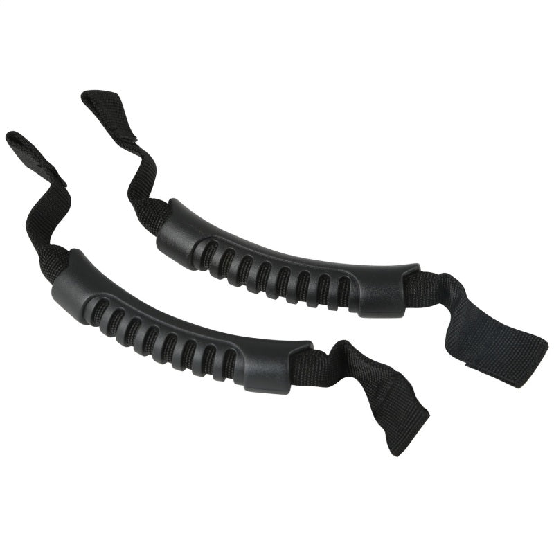 Rugged Ridge Front Headrest Grab Handles Black 07-20 JK/JL/JT - Black Ops Auto Works