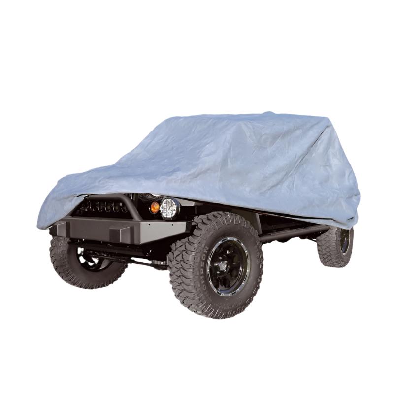 Rugged Ridge Full Car Cover 04-20 Jeep Wrangler Unl. LJ/JKU/JL - Black Ops Auto Works