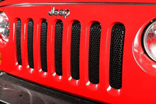Load image into Gallery viewer, Rugged Ridge Grille Insert Black 07-18 Jeep Wrangler - Black Ops Auto Works