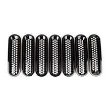 Load image into Gallery viewer, Rugged Ridge Grille Inserts Perforated 07-18 Jeep Wrangler - Black Ops Auto Works
