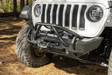Load image into Gallery viewer, Rugged Ridge HD Bumper Stubby Front 07-18 Jeep Wrangler JK 18-20 Jeep Wrangler JL 2020 JT - Black Ops Auto Works