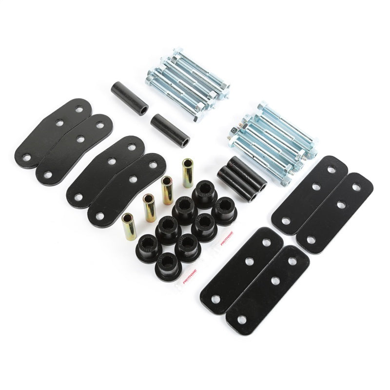 Rugged Ridge HD Leaf Spring Shackle Kit 87-95 Jeep Wrangler YJ - Black Ops Auto Works