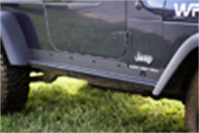 Load image into Gallery viewer, Rugged Ridge Heavy Duty Rocker Panel Guards 97-06 Jeep Wrangler TJ - Black Ops Auto Works