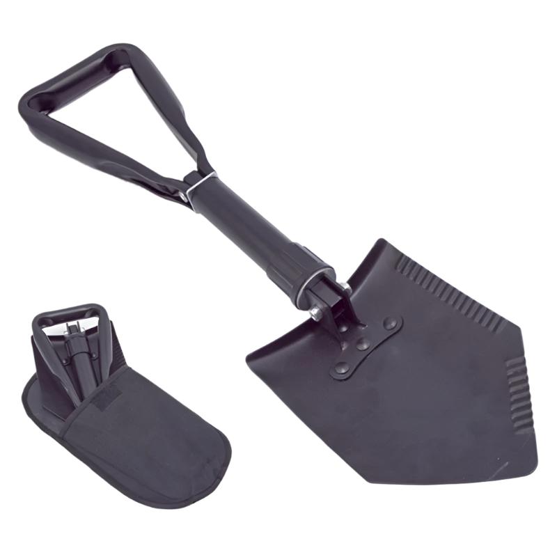 Rugged Ridge Heavy Duty Tri-Fold Recovery Shovel - Black Ops Auto Works