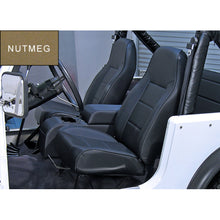 Load image into Gallery viewer, Rugged Ridge High-Back Front Seat Non-Recline Nutmeg 76-02 CJ&amp;Wra - Black Ops Auto Works