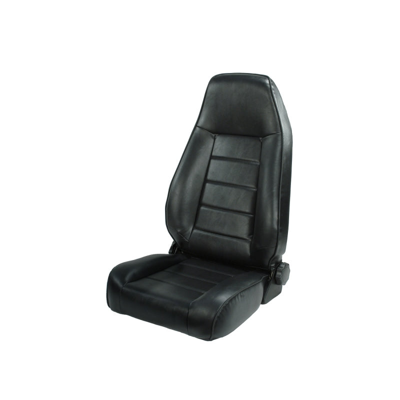 Rugged Ridge High-Back Front Seat Reclinable Black 76-02 CJ&Wrangle - Black Ops Auto Works