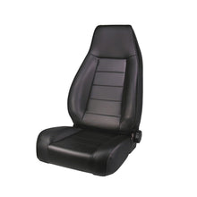 Load image into Gallery viewer, Rugged Ridge High-Back Front Seat Reclinable Black Denim 76-02 CJ&amp;W - Black Ops Auto Works