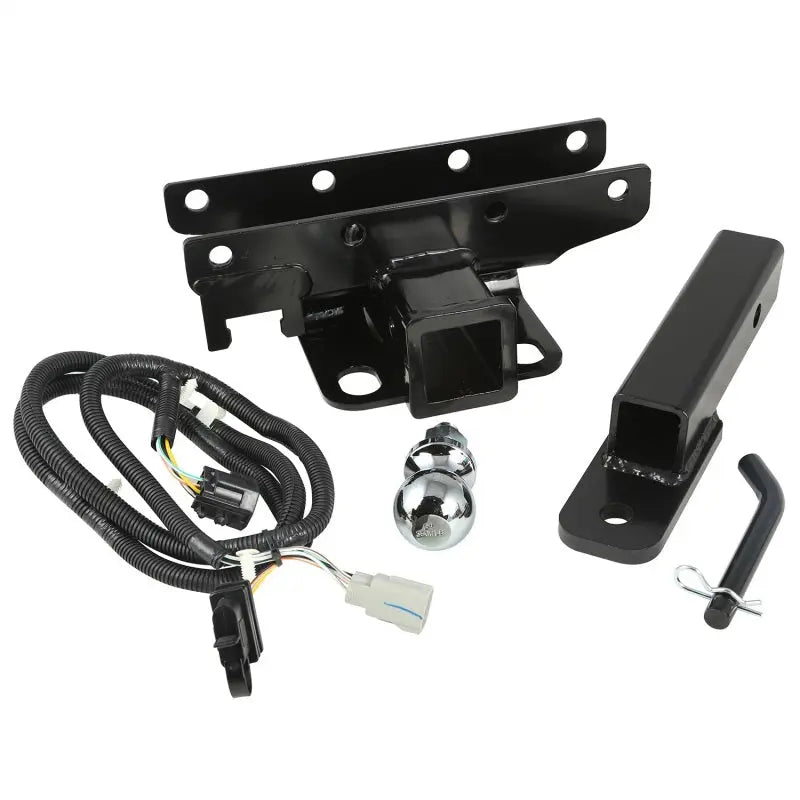 Rugged Ridge Hitch Kit with Ball 2 inch 07-18 Jeep Wrangler JK - Black Ops Auto Works