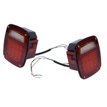Load image into Gallery viewer, Rugged Ridge LED Tail Light Set 76-06 Jeep CJ Jeep Wrangler - Black Ops Auto Works