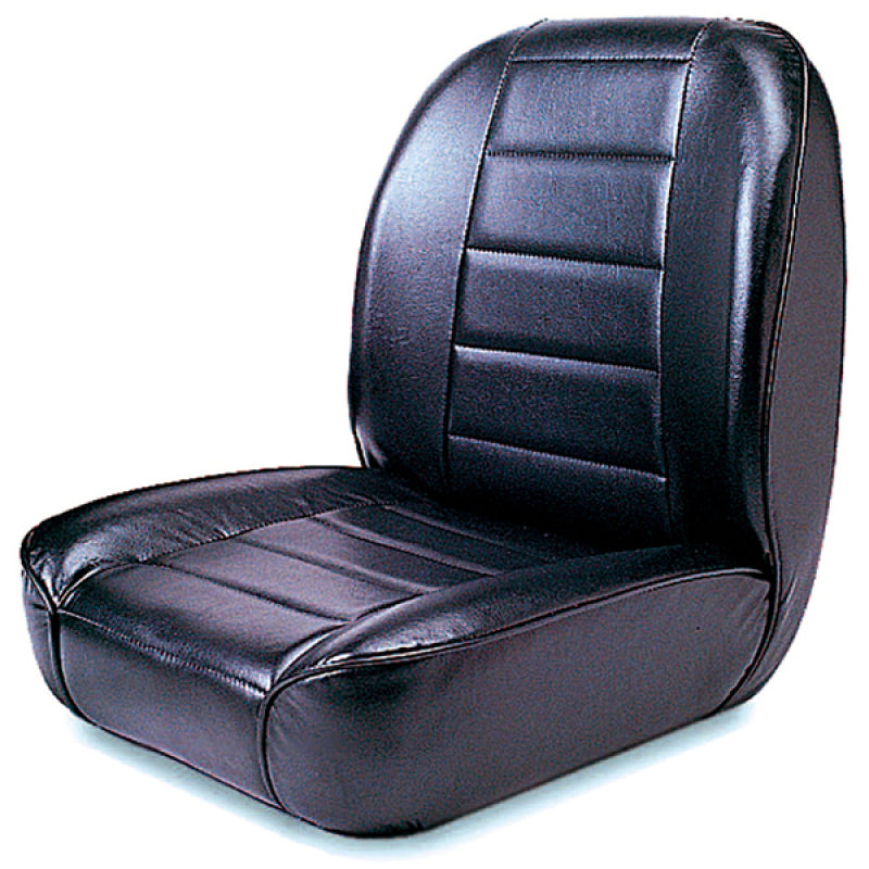 Rugged Ridge Low-Back Front Seat Non-Recline Black 55-86 CJ - Black Ops Auto Works