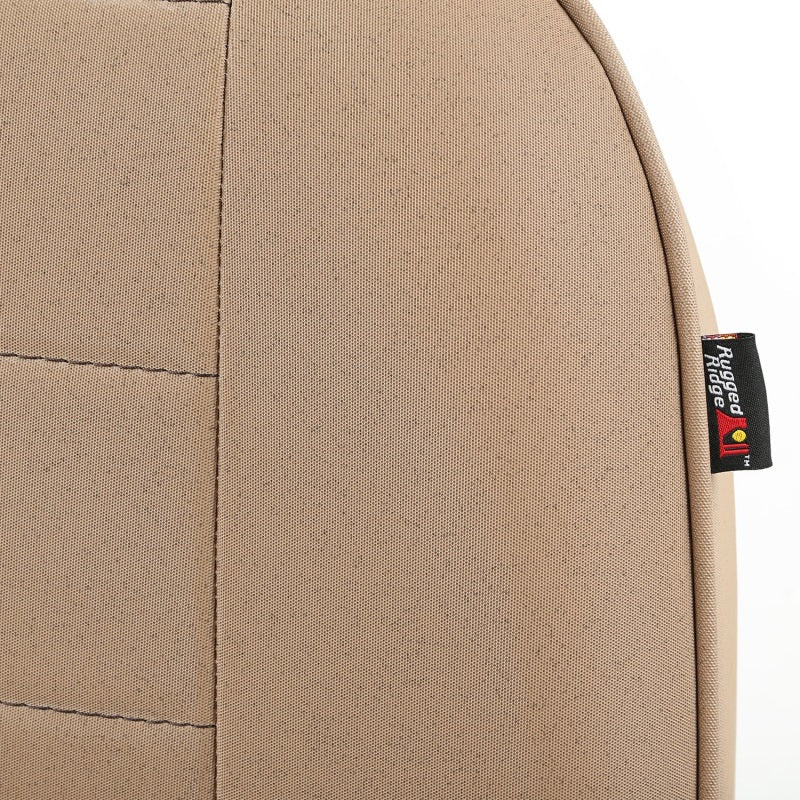 Rugged Ridge Low-Back Front Seat Non-Recline Tan 55-86 CJ - Black Ops Auto Works