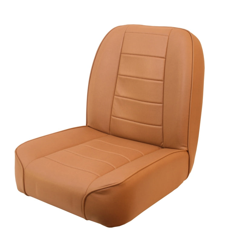 Rugged Ridge Low-Back Front Seat Non-Recline Tan 55-86 CJ - Black Ops Auto Works