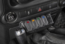 Load image into Gallery viewer, Rugged Ridge Lower Switch Panel Kit 11-18 Jeep Wrangler JK/JKU - Black Ops Auto Works