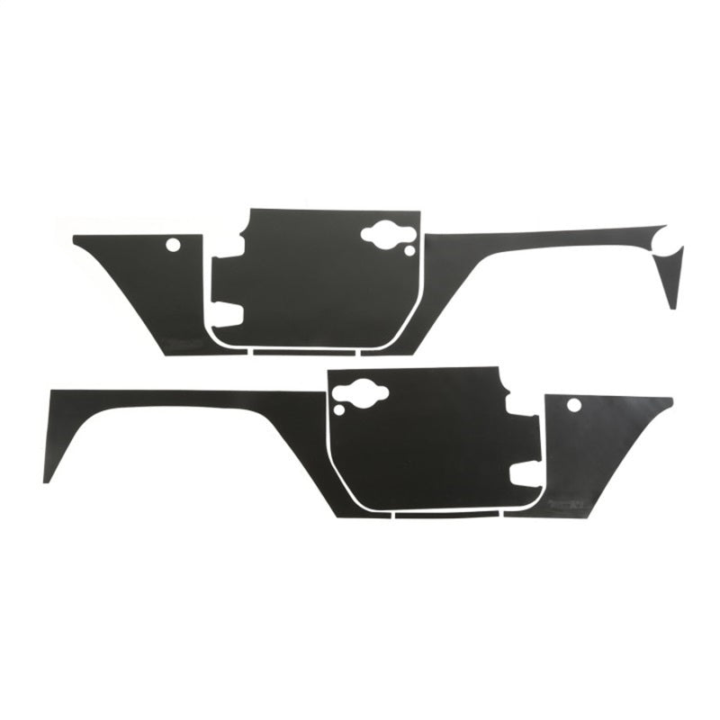 Rugged Ridge Magnetic Protection Panel kit 2-Dr07-18 Jeep Wrangler - Black Ops Auto Works