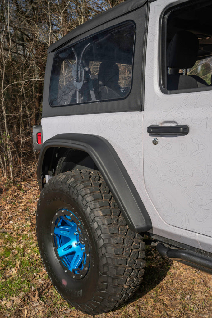 Rugged Ridge Max Terrain Fender Flare Set F & R 18-22 Jeep Wrangler JL - Black Ops Auto Works