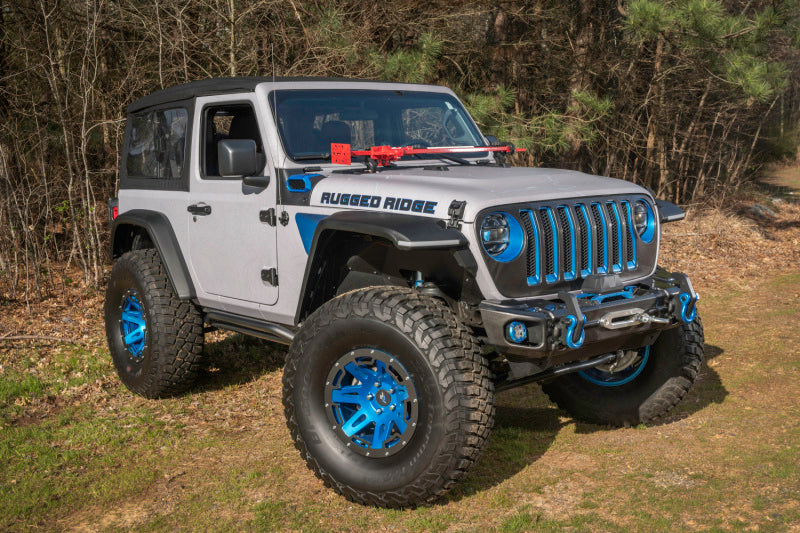 Rugged Ridge Max Terrain Fender Flare Set F & R 18-22 Jeep Wrangler JL - Black Ops Auto Works