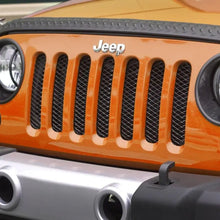 Load image into Gallery viewer, Rugged Ridge Mesh Grille Insert Black 07-18 Jeep Wrangler - Black Ops Auto Works