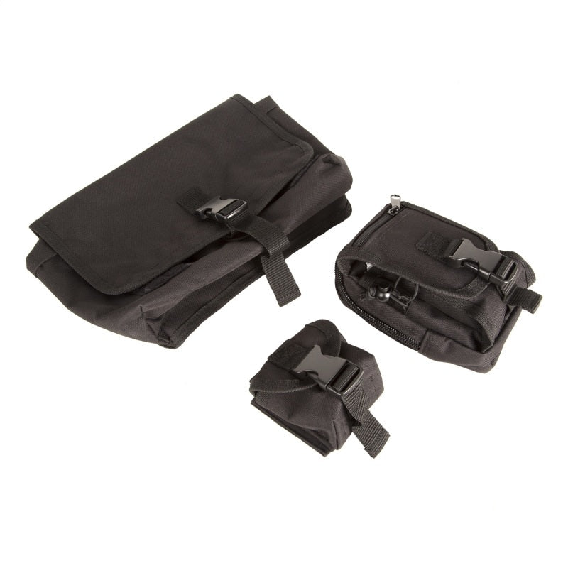 Rugged Ridge Molle Storage Bag System 18-20 Jeep Wrangler JL/JT Rubicon - Black Ops Auto Works