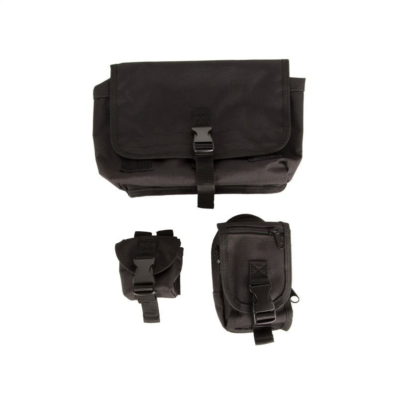 Rugged Ridge Molle Storage Bag System 18-20 Jeep Wrangler JL/JT Rubicon - Black Ops Auto Works