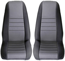 Load image into Gallery viewer, Rugged Ridge Neoprene Front Seat Covers 97-02 Jeep Wrangler TJ - Black Ops Auto Works
